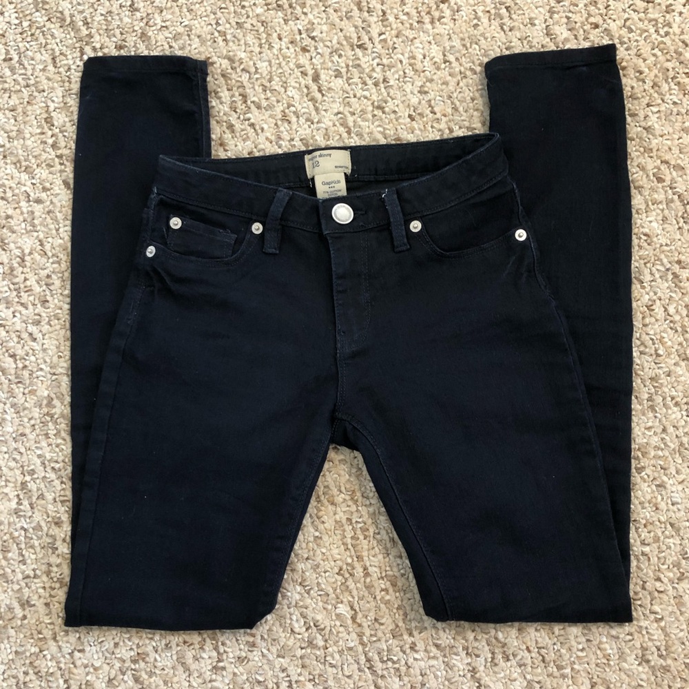 Gap Kids Navy Blue Super Skinny Stretch Jeans